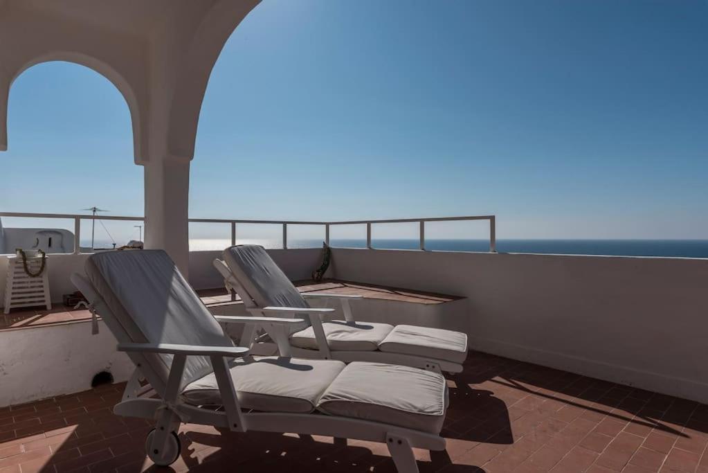 Amazing Sea View Penthouse Apartment Carvoeiro  Exterior photo